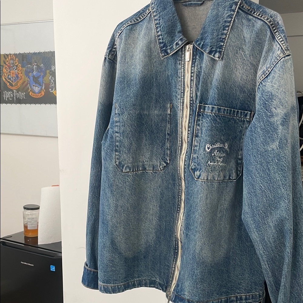 Christian Dior Blue Denim Jacket